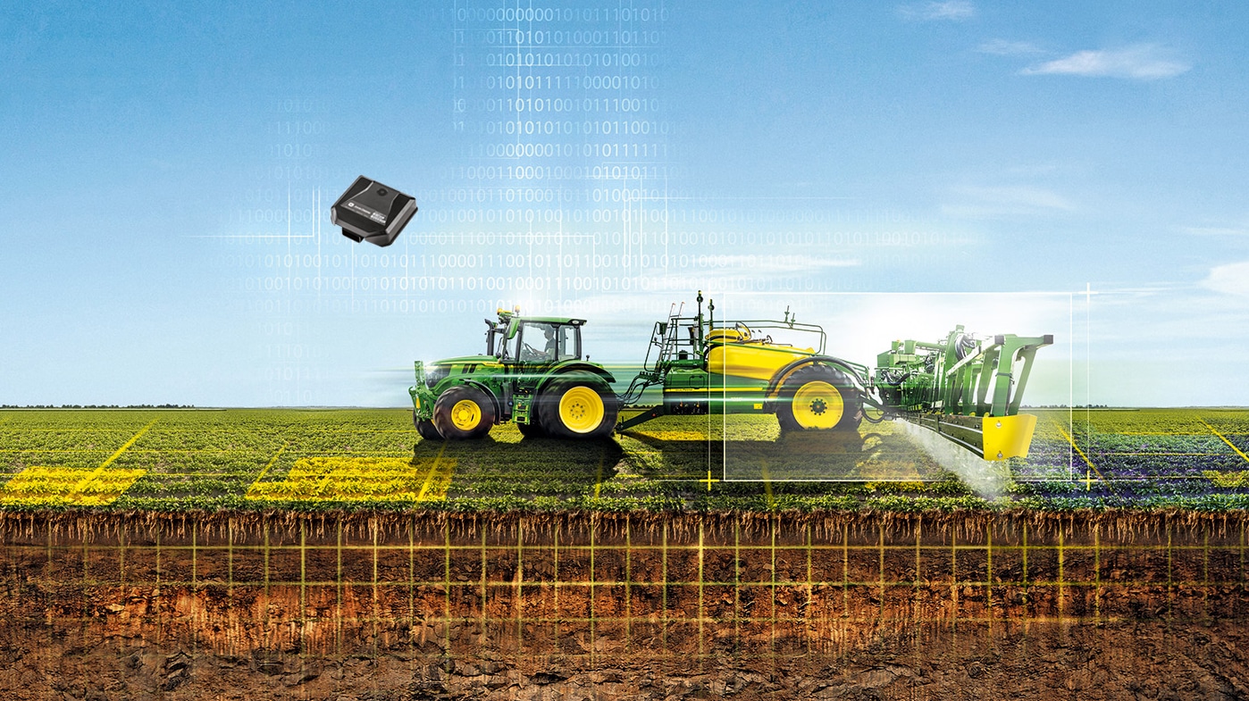 Smart Farming interaktives Bild