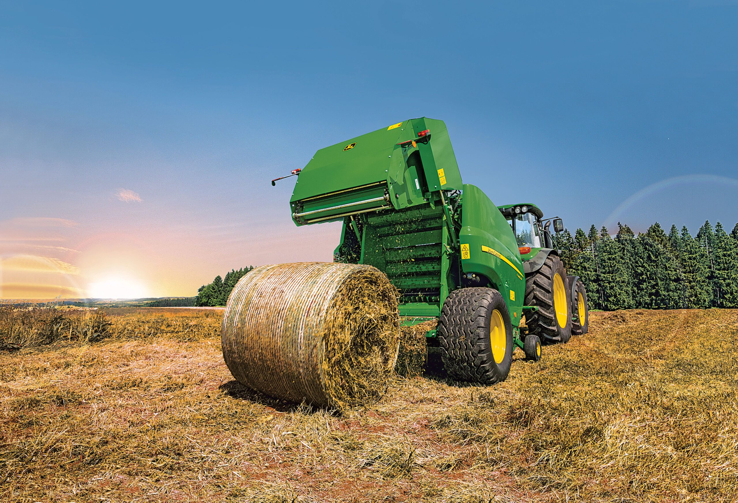 John Deere Rundballenpresse