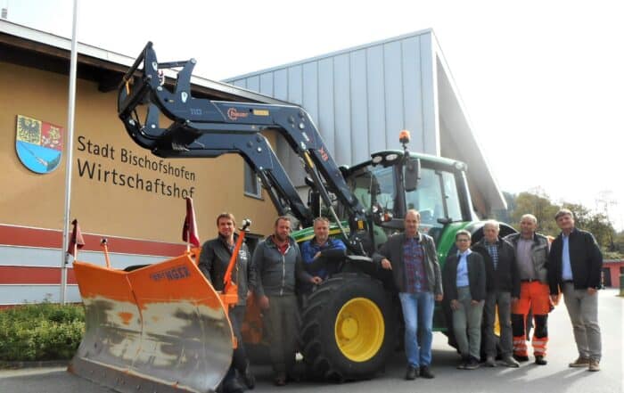 Maschinenübergabe Bischofshofen