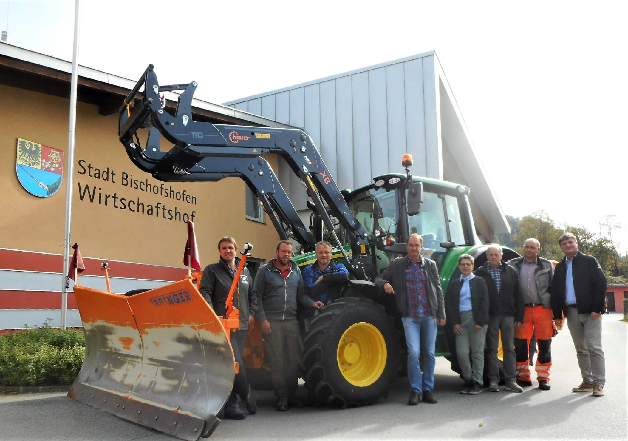 Maschinenübergabe Bischofshofen