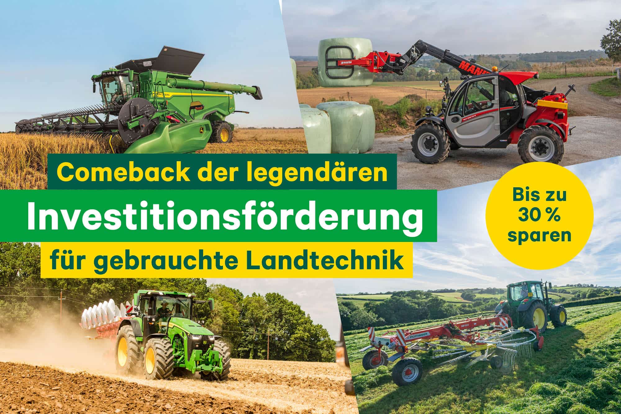 Collage Landmaschinen