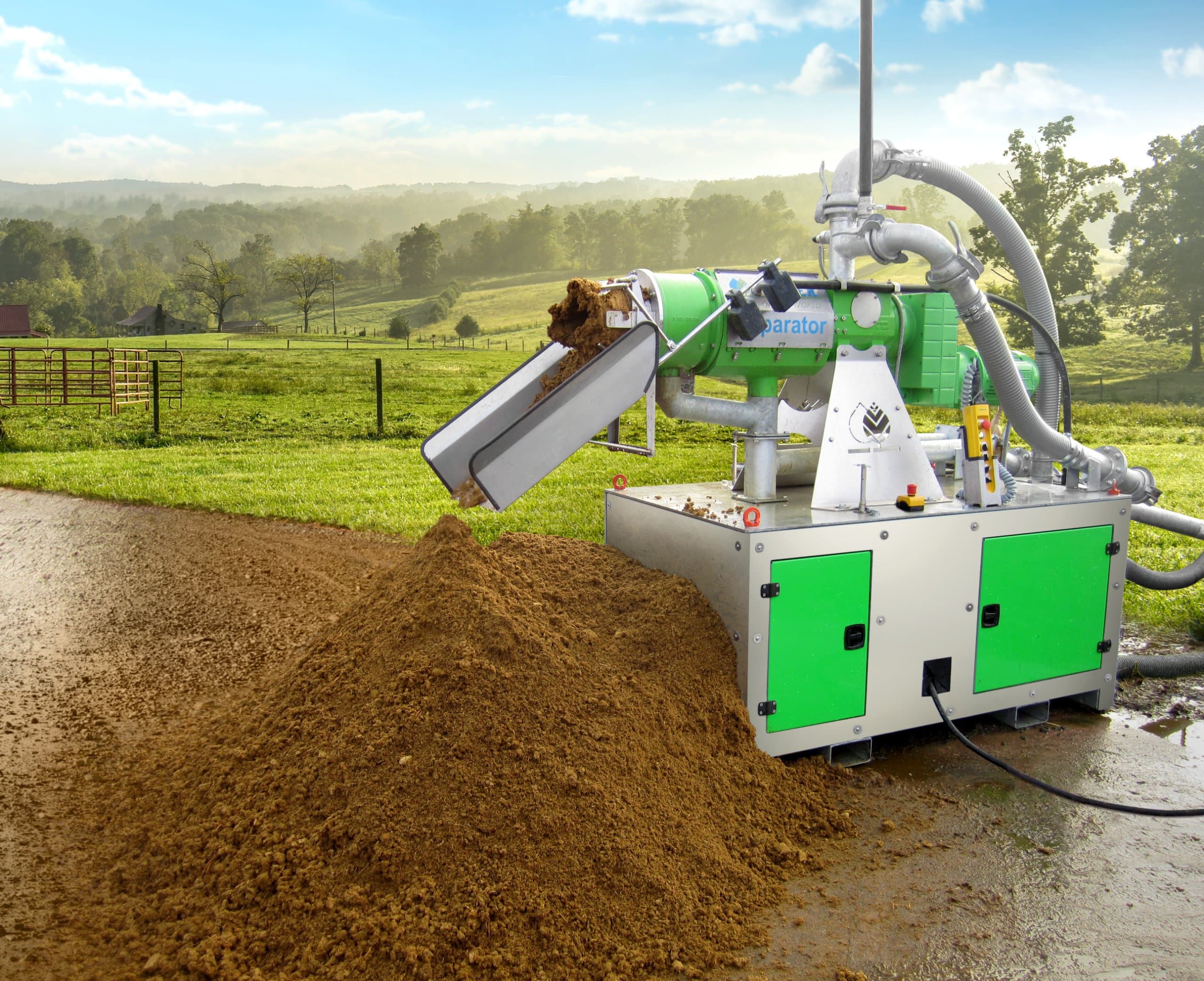 Separator Grünlandstriegel im Lagerhaus TechnikCenter