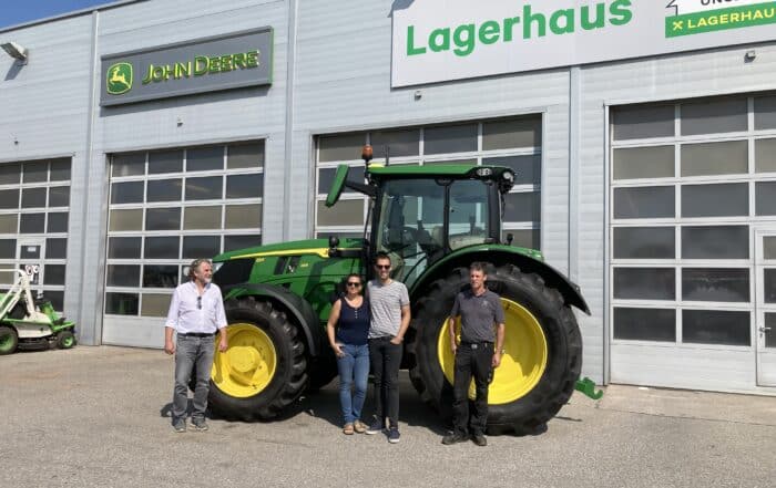 John Deere 6R185 für den Biohof Metzker